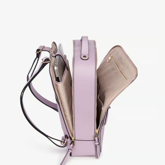 BRAND NEW | Kaya 15 inch Laptop Backpack | Lavender main image 4